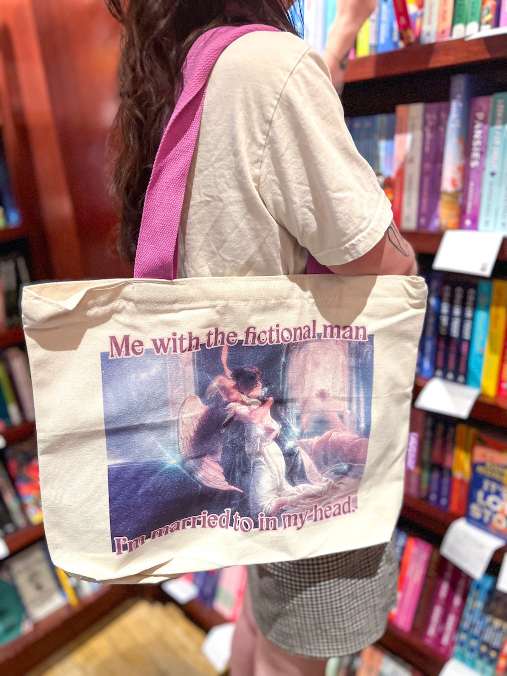 Fictional Man Fine Art Tote Bag