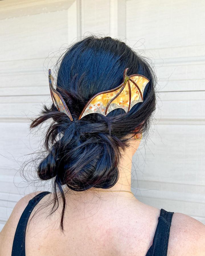 SJM hair combs for Throne of Glass fans featuring Aelin&