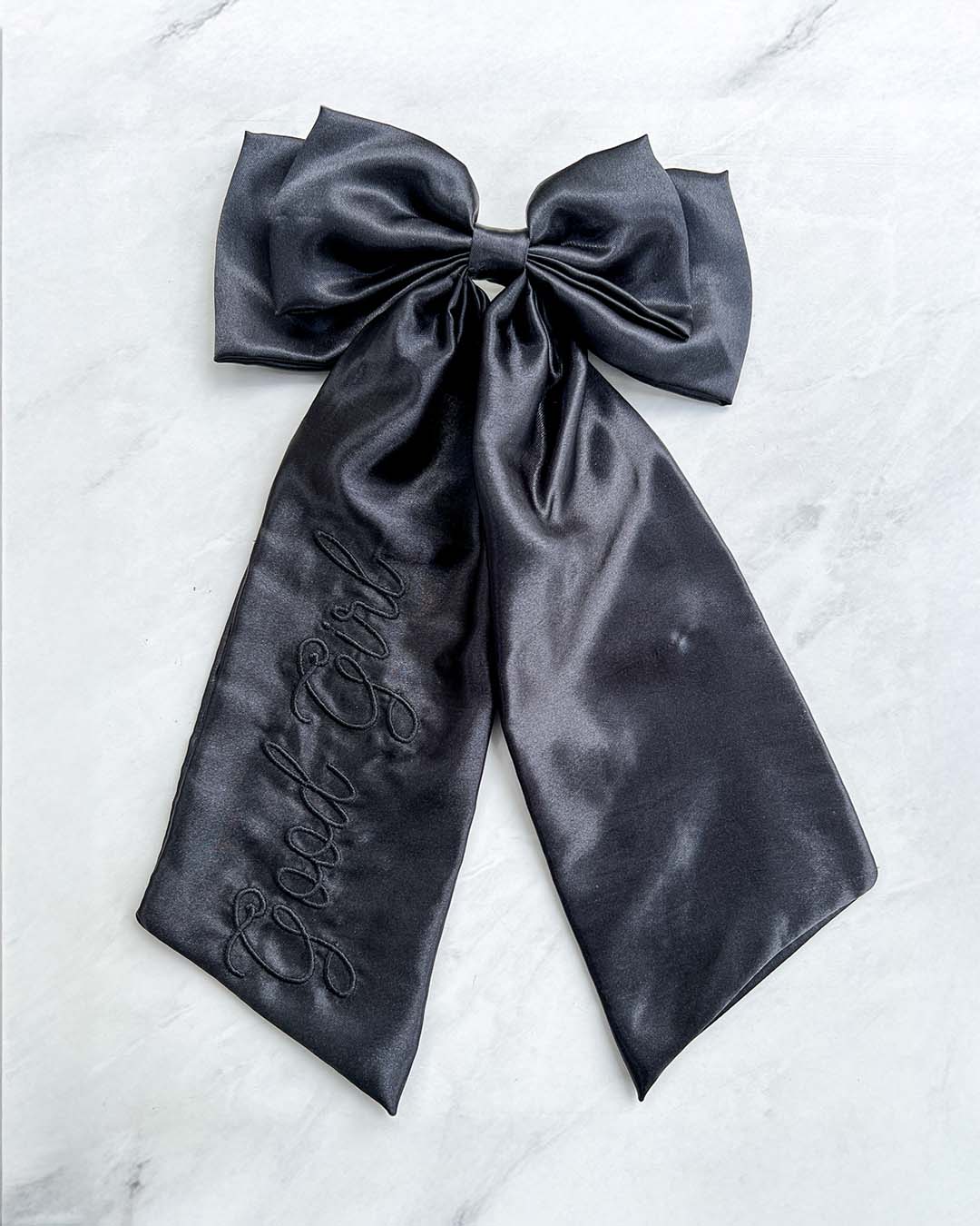 Hair bow for romance readers with &