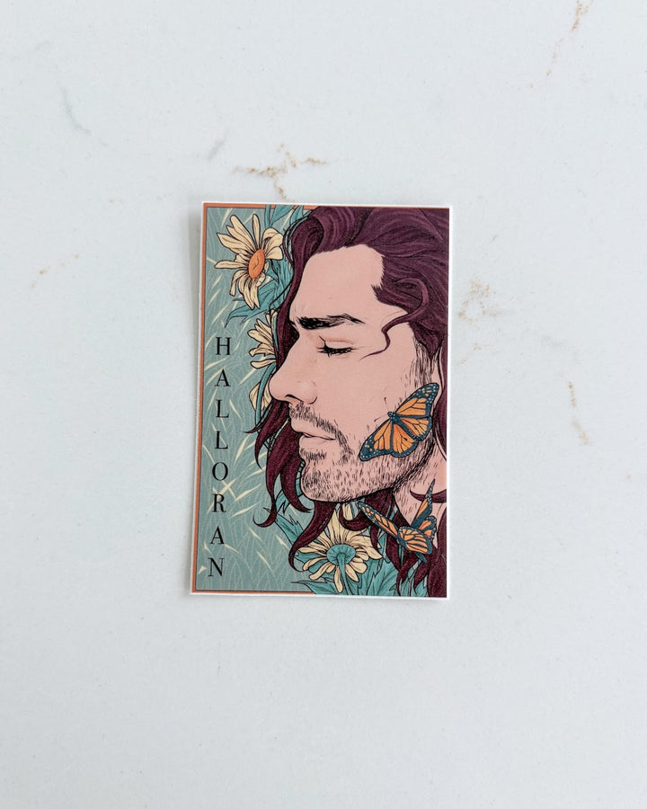 Set of Halloran Tour Posters Sticker Pack
