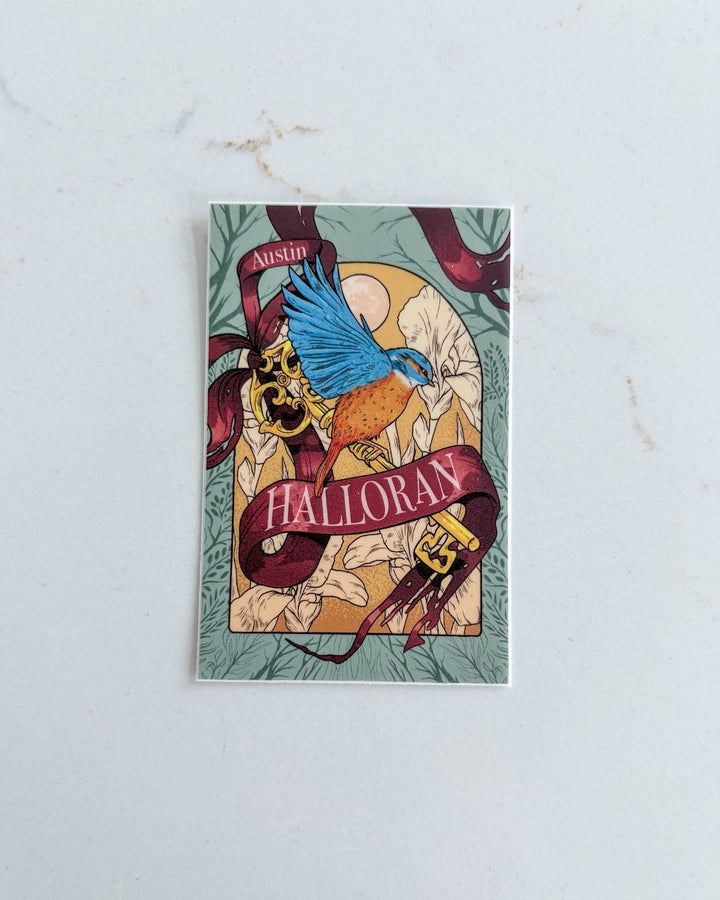 Set of Halloran Tour Posters Sticker Pack