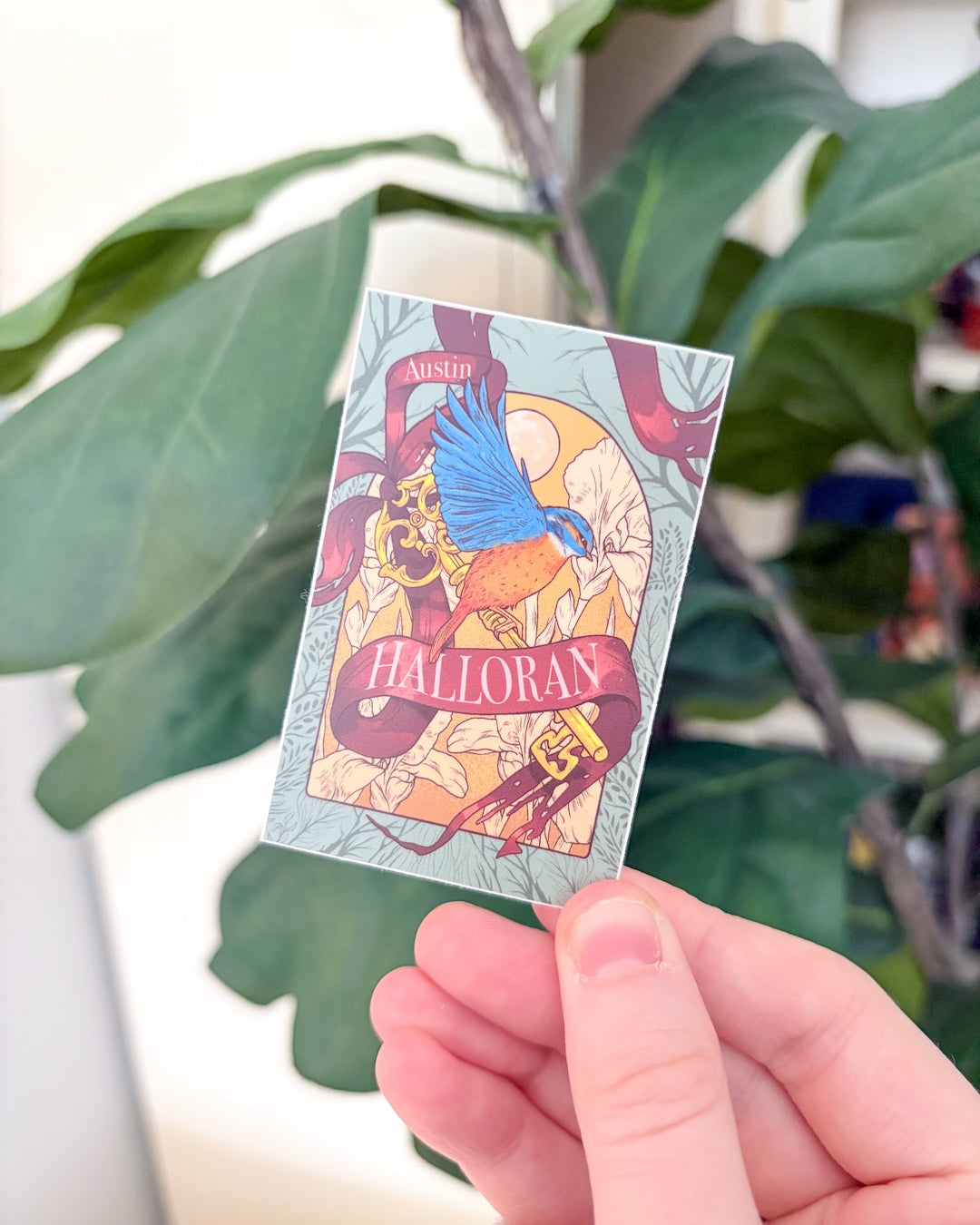 Set of Halloran Tour Posters Sticker Pack
