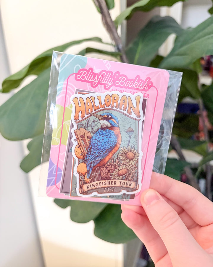 Set of Halloran Tour Posters Sticker Pack