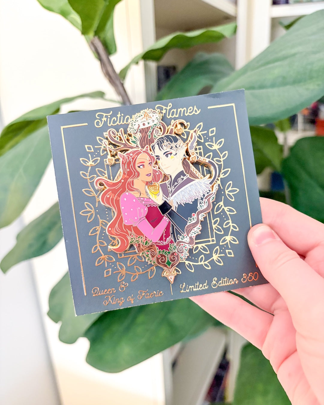 Queen &amp; King of Faerie Enamel Pin