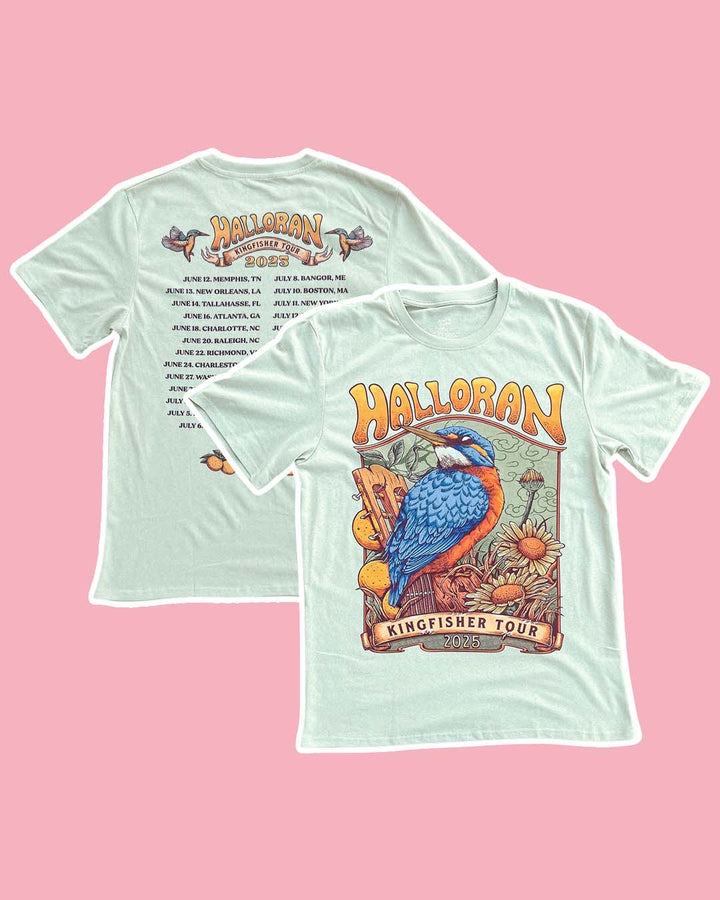 Double-sided If Not For My Baby shirt for Kate Golden fans featuring a large poster design for Halloran&