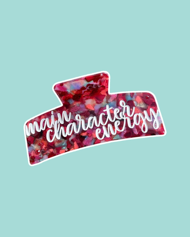 Main Character Energy Hair Claw Clip