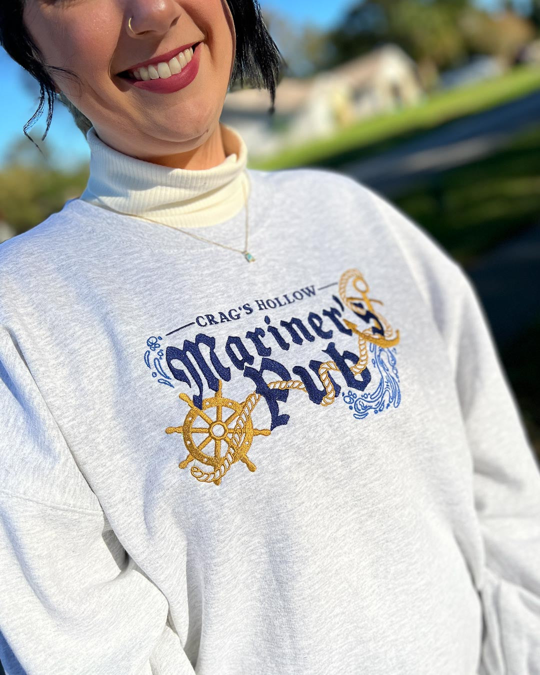 Kate Golden sweatshirt for Mariner&