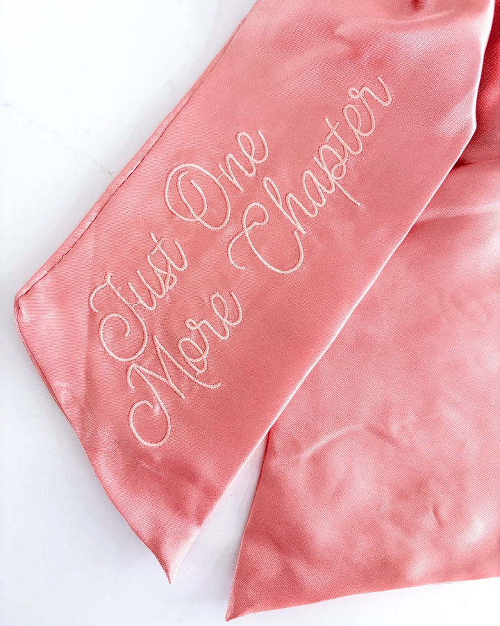 One More Chapter Satin Hair Bow Clip