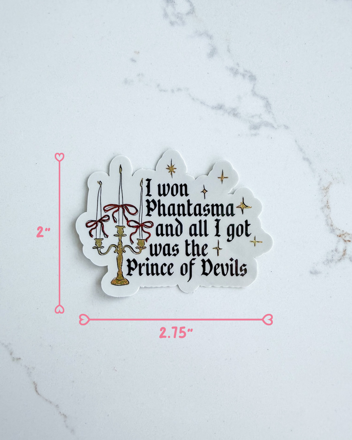 Phantasma Glitter Sticker