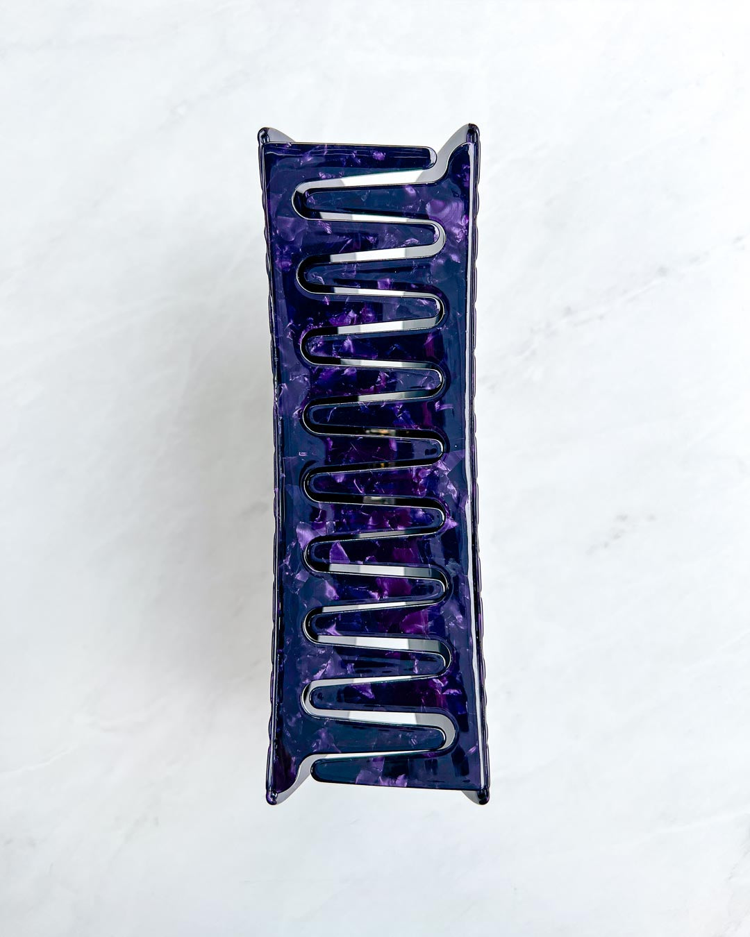 Dragon Scales XL Hair Claw Clip - Purple