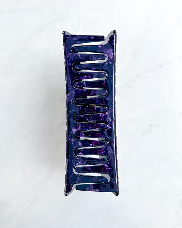 Dragon Scales XL Hair Claw Clip - Purple