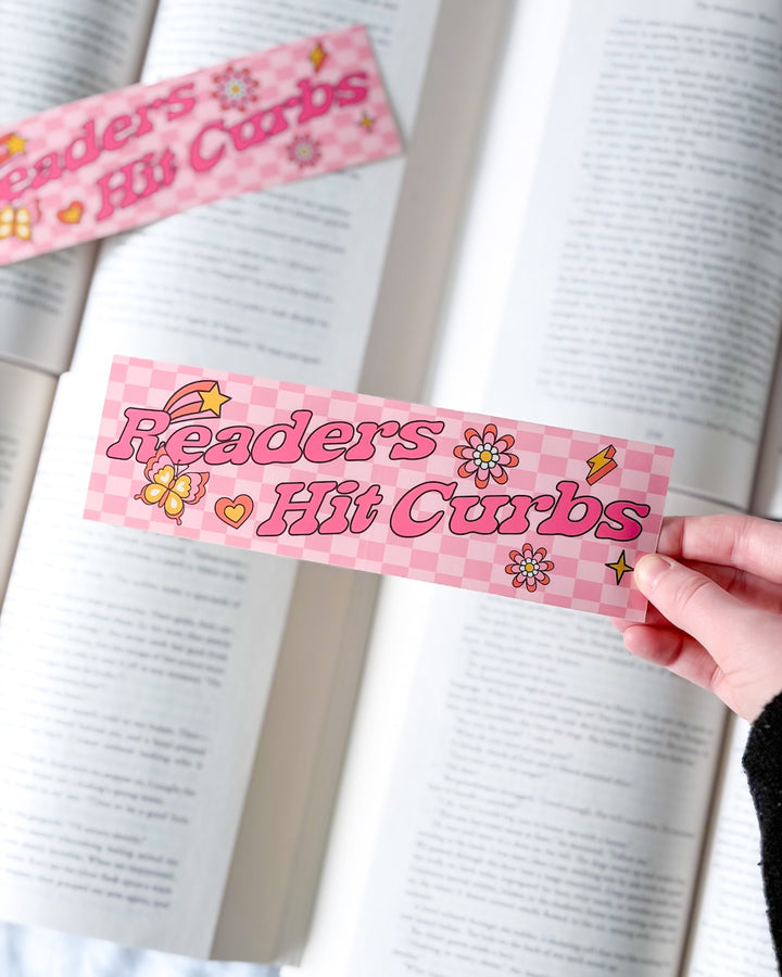 Readers Hit Curbs Bumper Sticker