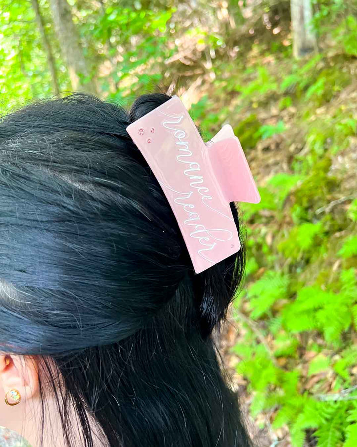 Romance hair claw clip featuring &