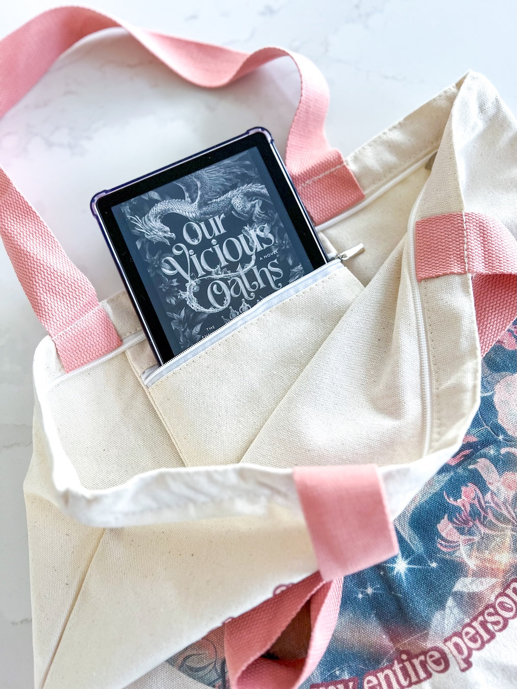 Romantasy Book Fine Art Tote Bag