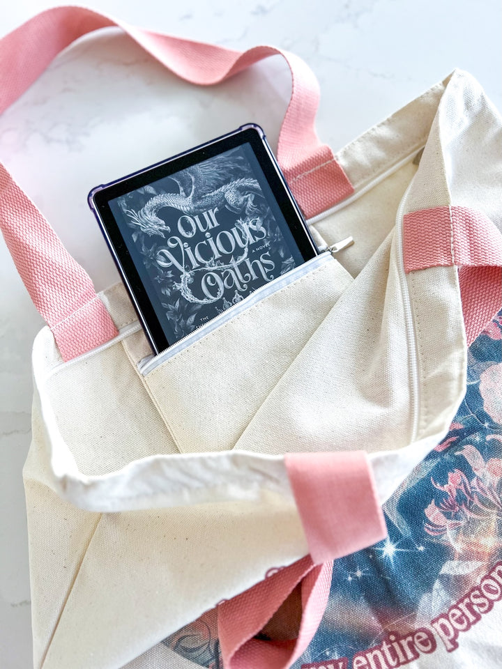Romantasy Book Fine Art Tote Bag