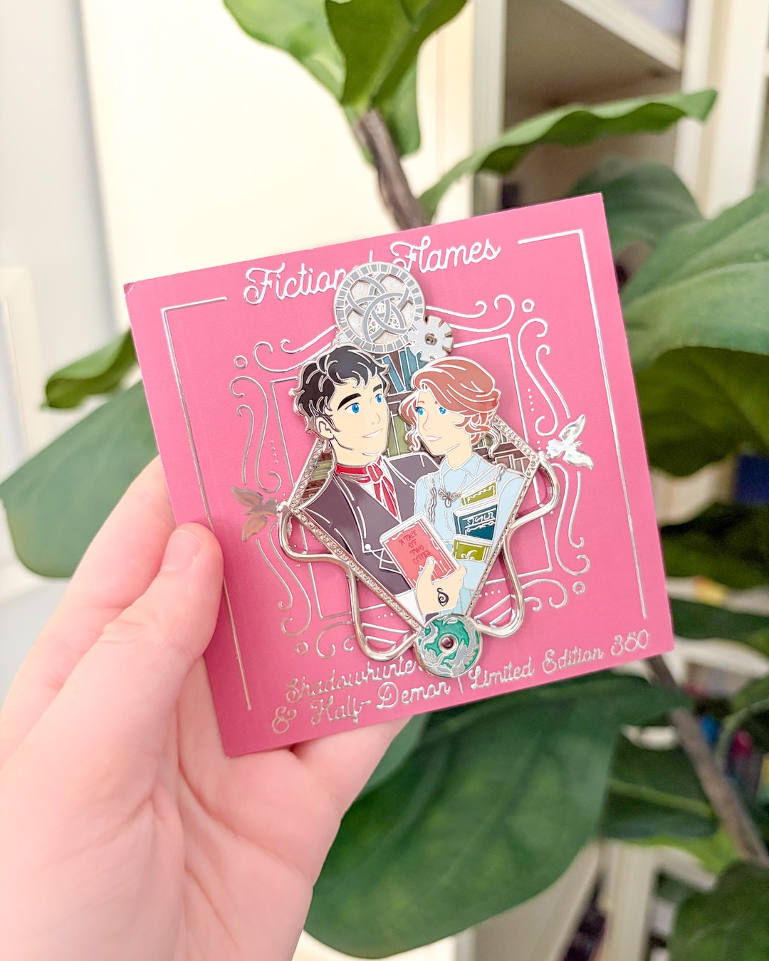 Shadowhunter &amp; Half-Demon Enamel Pin