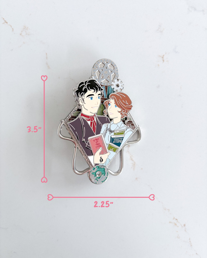 Shadowhunter &amp; Half-Demon Enamel Pin