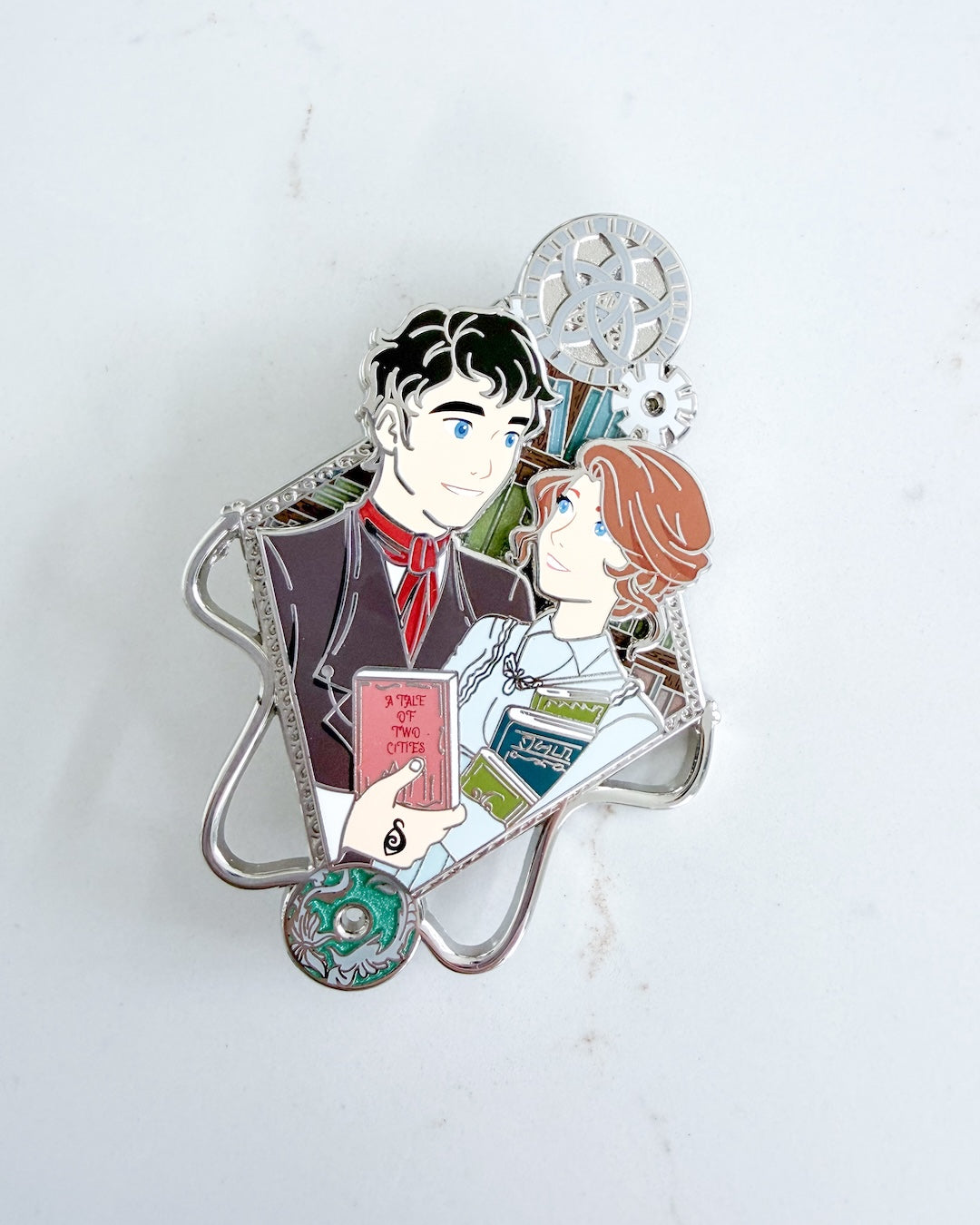 Shadowhunter &amp; Half-Demon Enamel Pin