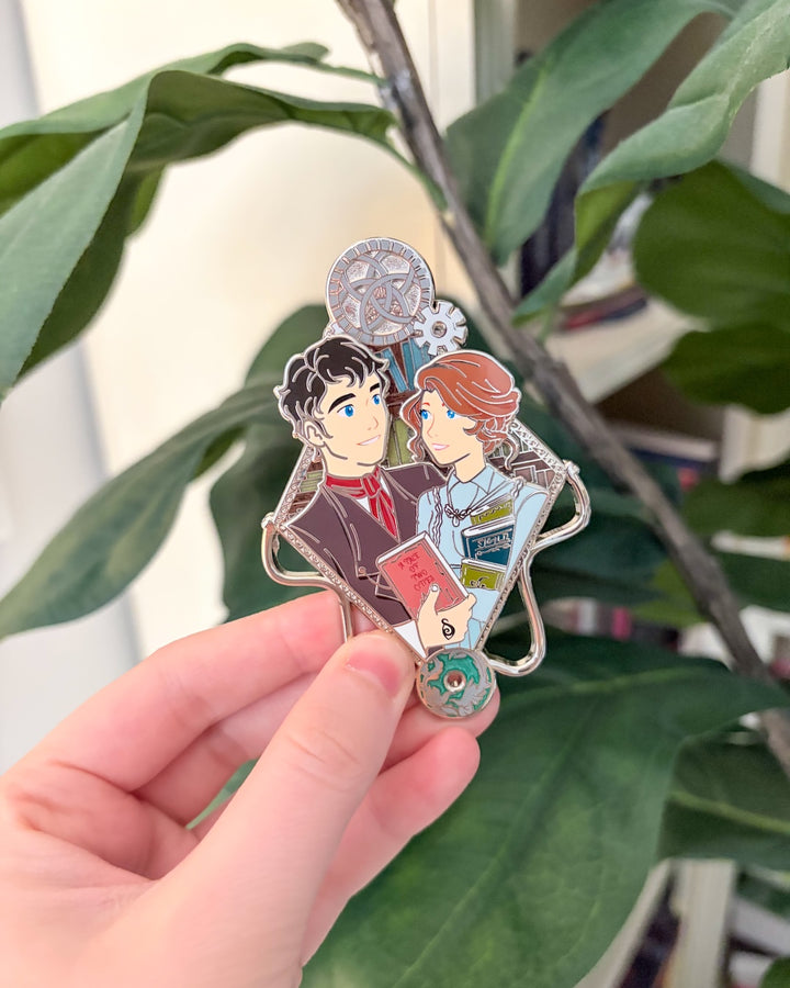 Shadowhunter &amp; Half-Demon Enamel Pin