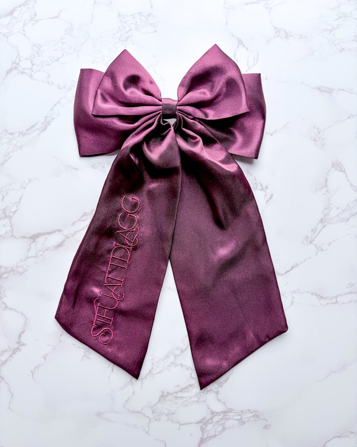 STFUATTDLAGG Satin Hair Bow Clip