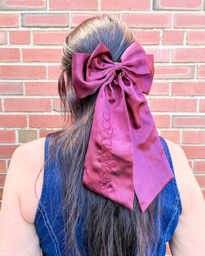 STFUATTDLAGG Satin Hair Bow Clip