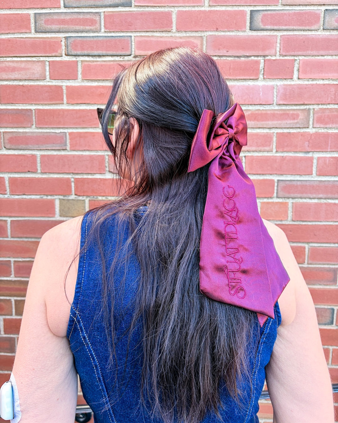 STFUATTDLAGG Satin Hair Bow Clip