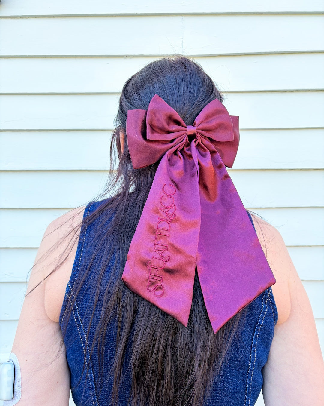 STFUATTDLAGG Satin Hair Bow Clip