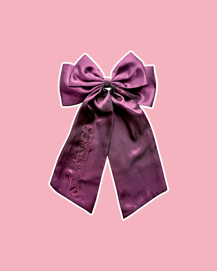 STFUATTDLAGG Satin Hair Bow Clip