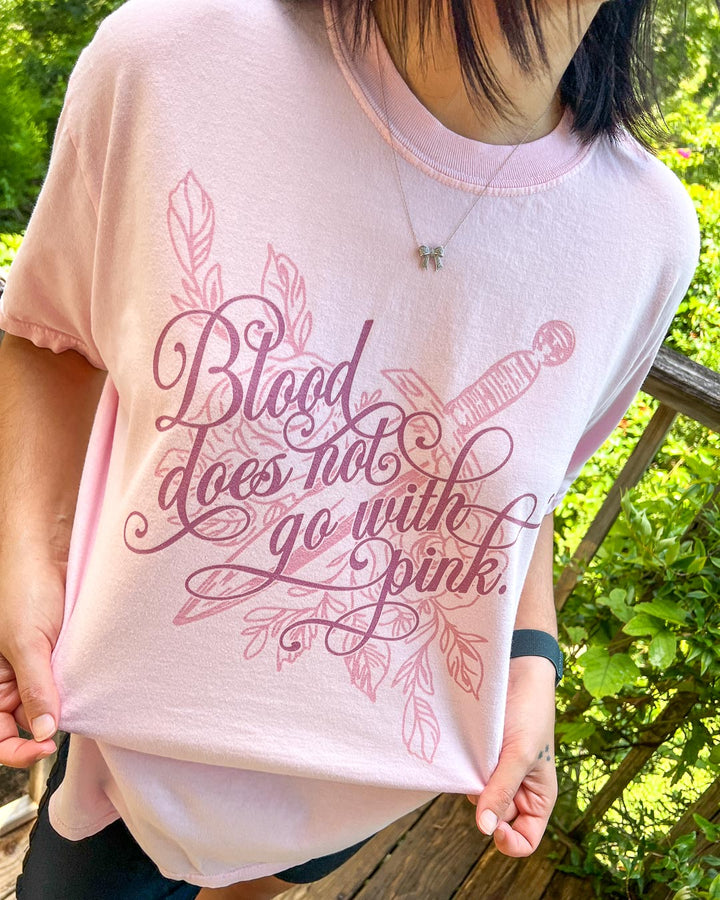 Wicked Games shirt for Enchantra by Kaylie Smith fans featuring an illustrated dagger surrounded by roses with quote &