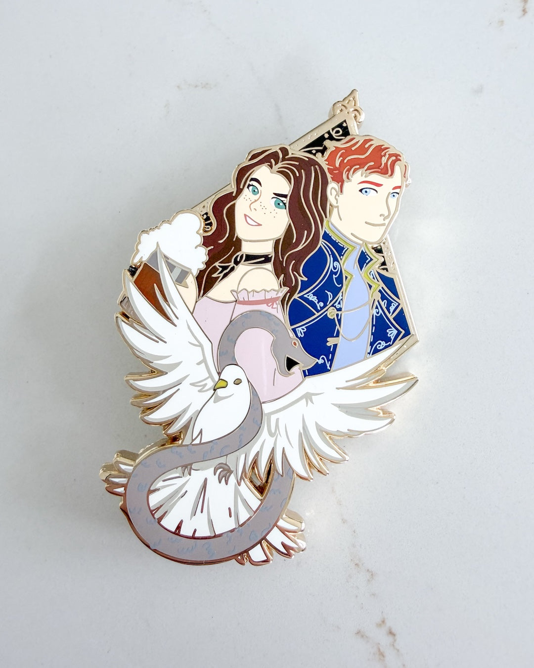 Witch &amp; Chasseur Enamel Pin