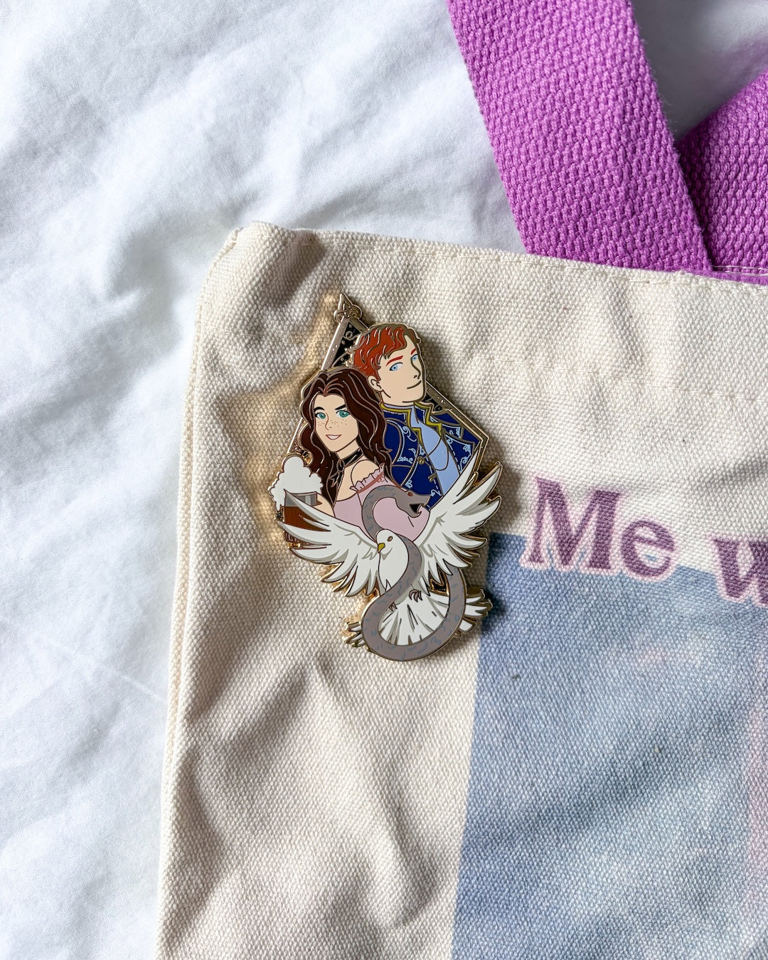 Witch &amp; Chasseur Enamel Pin