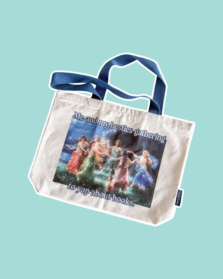Yapping About Books Fine Art Tote Bag