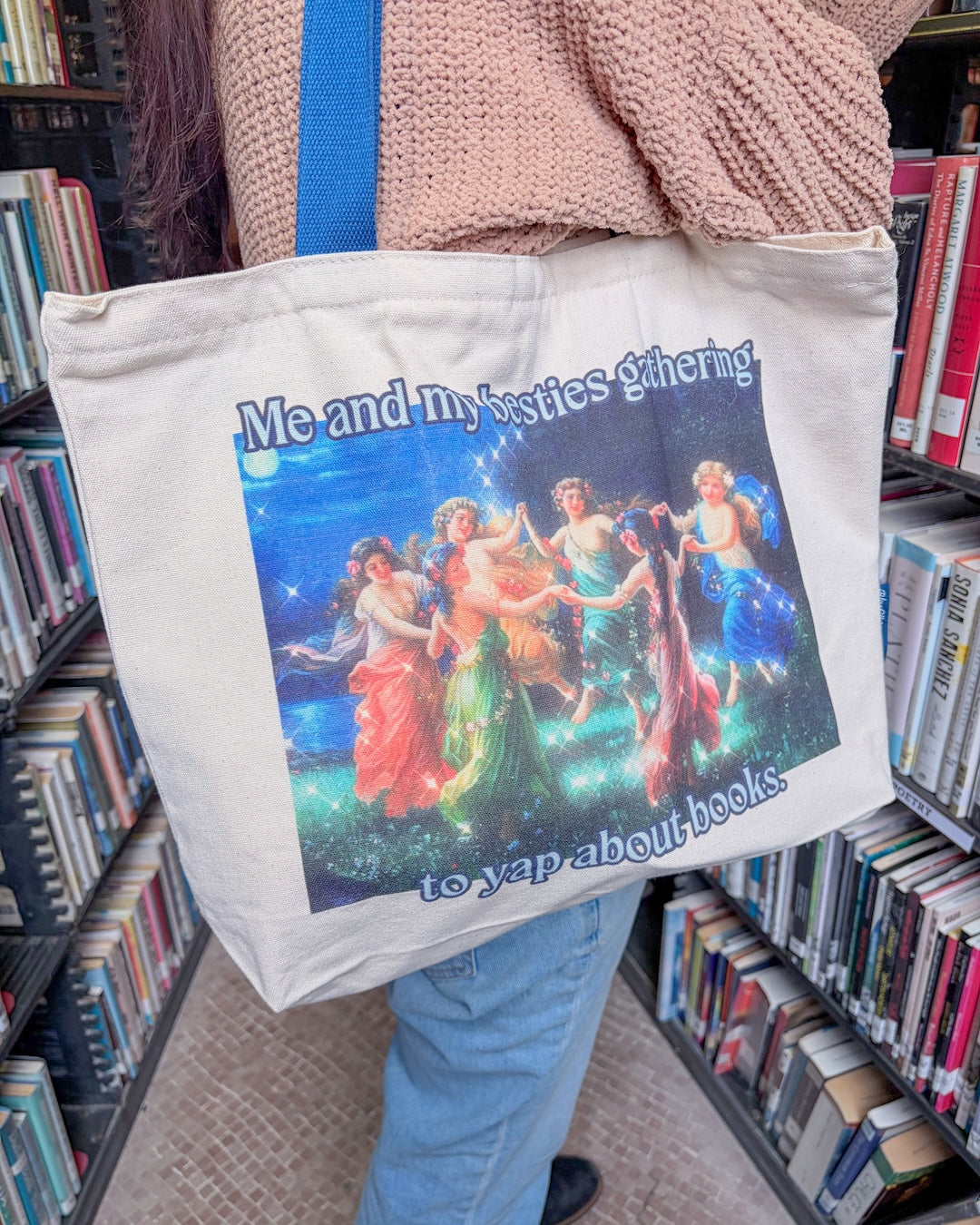 Yapping About Books Fine Art Tote Bag