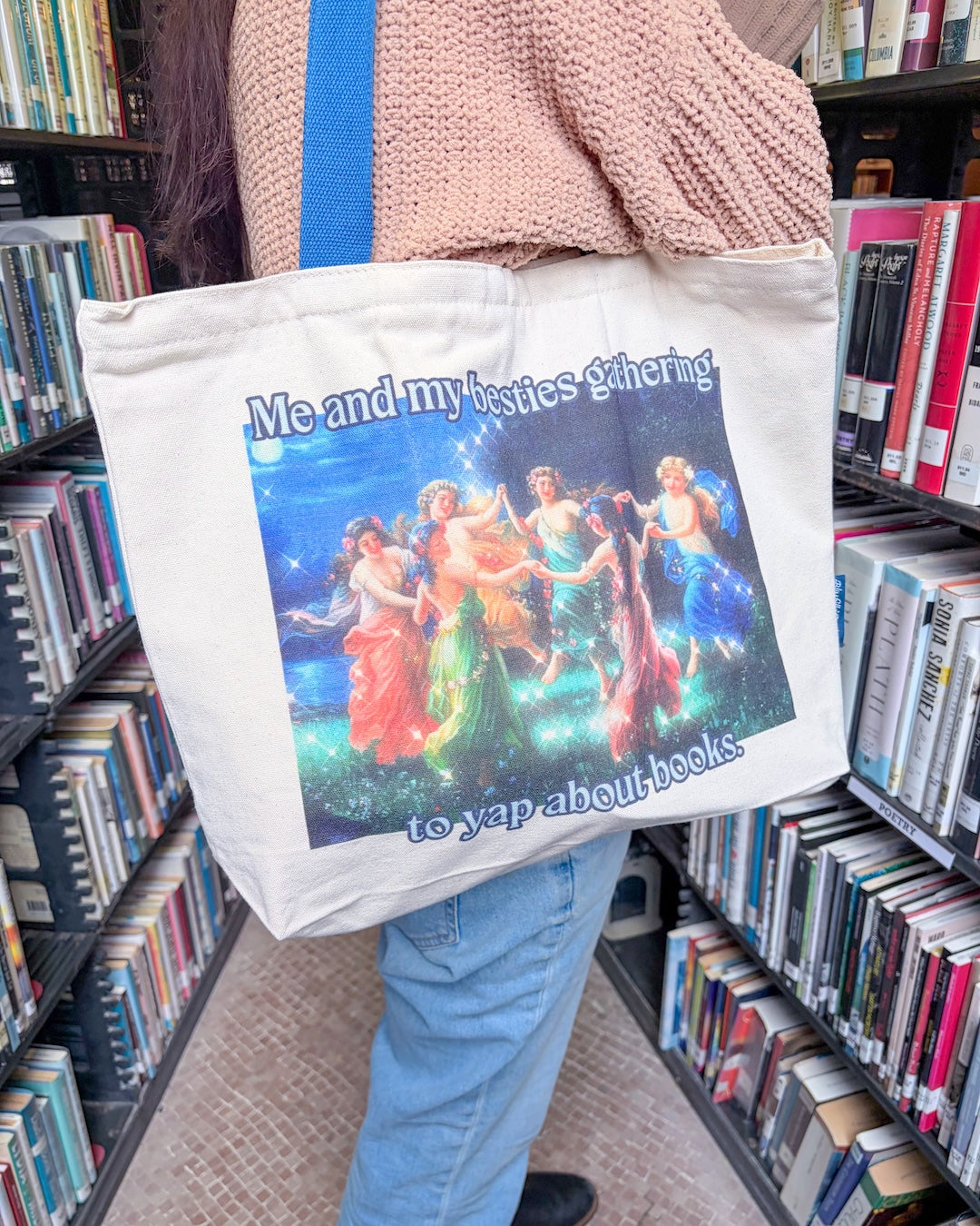 Yapping About Books Fine Art Tote Bag