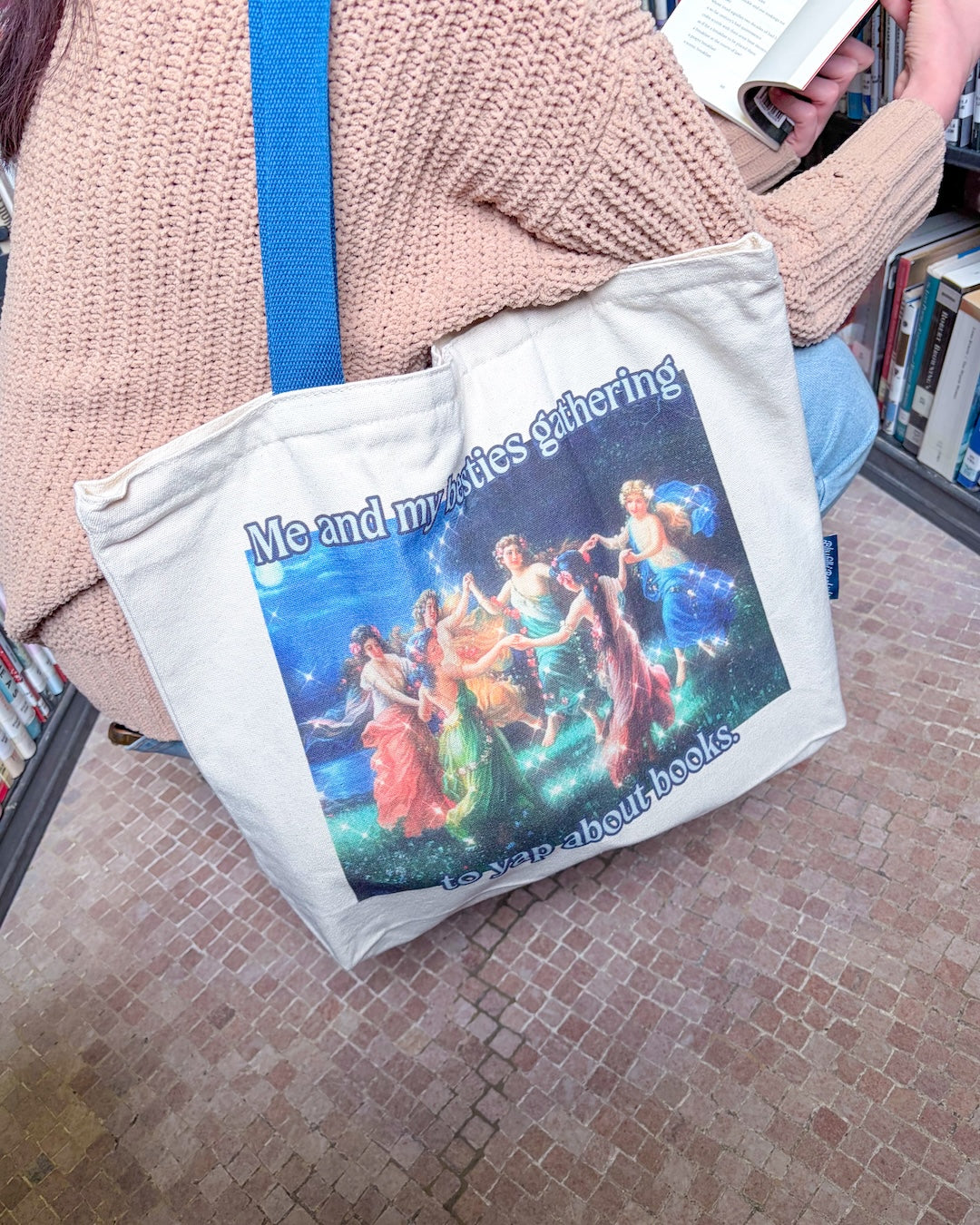 Yapping About Books Fine Art Tote Bag
