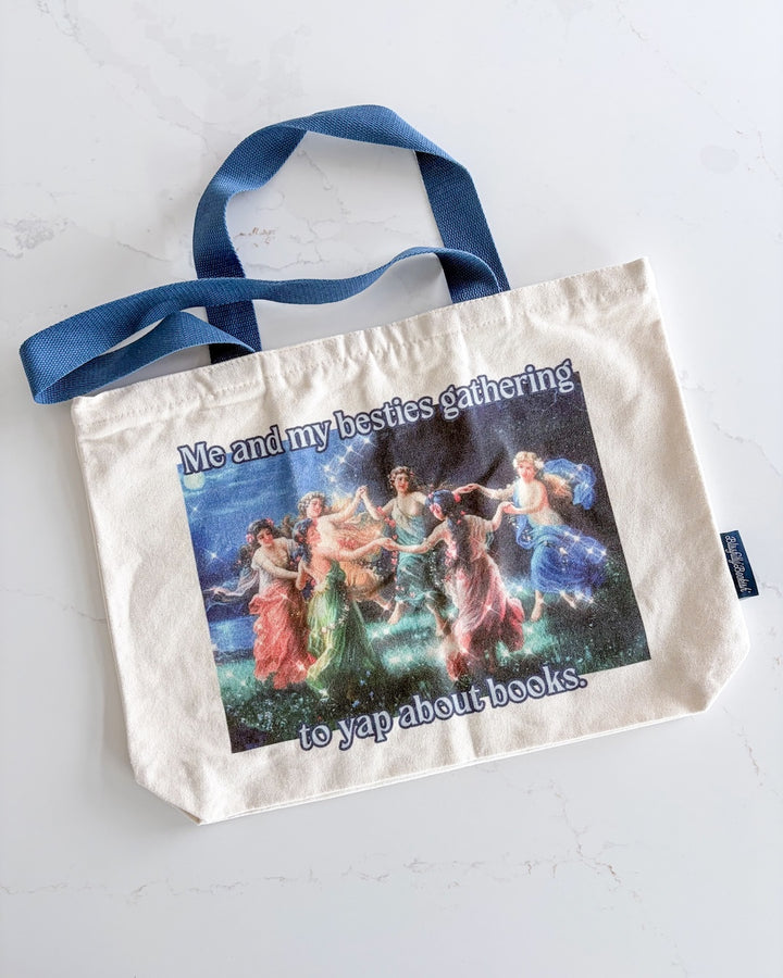 Yapping About Books Fine Art Tote Bag