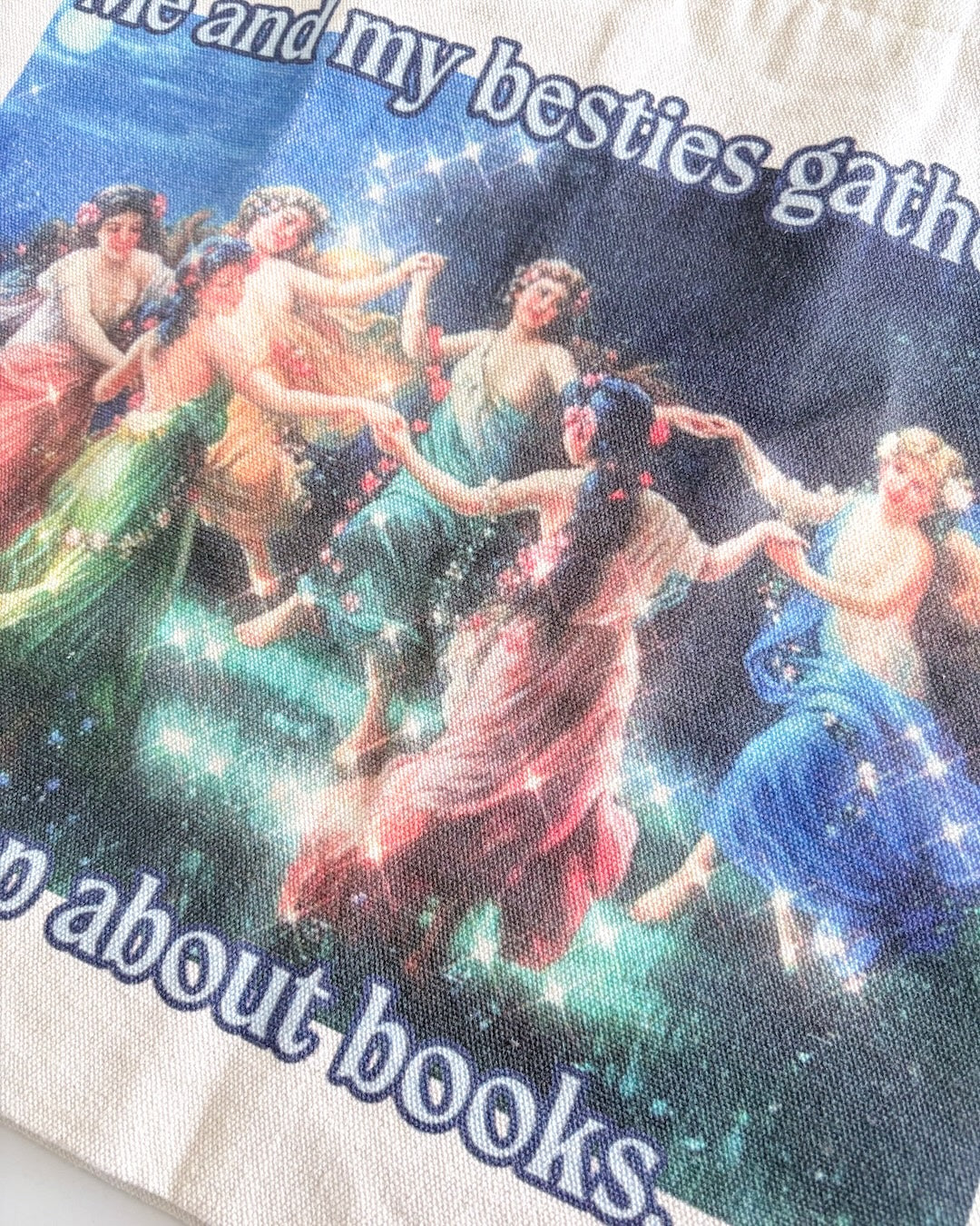 Yapping About Books Fine Art Tote Bag