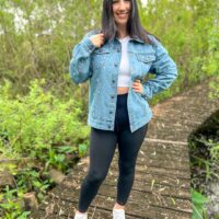 Through Love All is Possible Embroidered Jean Jacket - Image 9