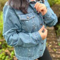 Through Love All is Possible Embroidered Jean Jacket - Image 10