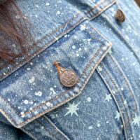 Through Love All is Possible Embroidered Jean Jacket - Image 12