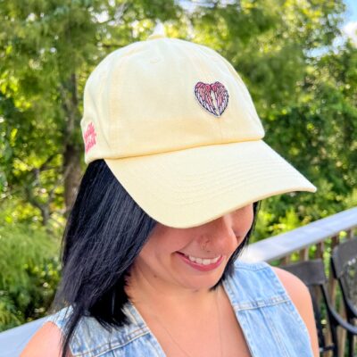Minimalist Angel Wings Dad Hat