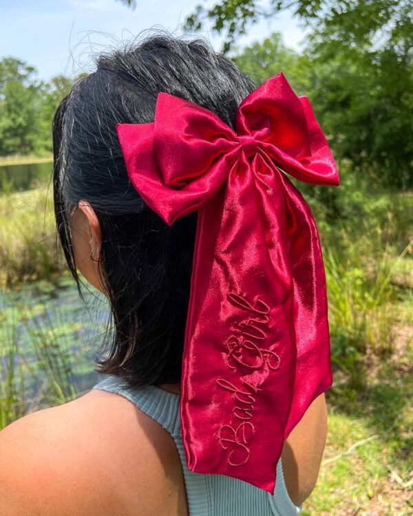 Bad Girl Hair Bow Clip - Image 7