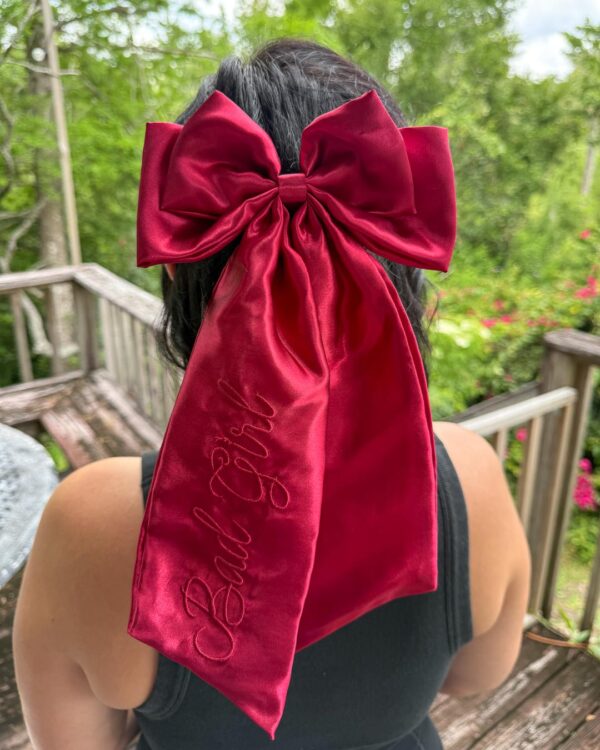 Bad Girl Hair Bow Clip - Image 6