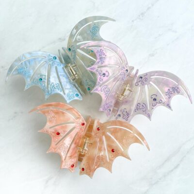 DISCOUNTED BUNDLE: Full Set of Pastel Bat Boys Claw Clips