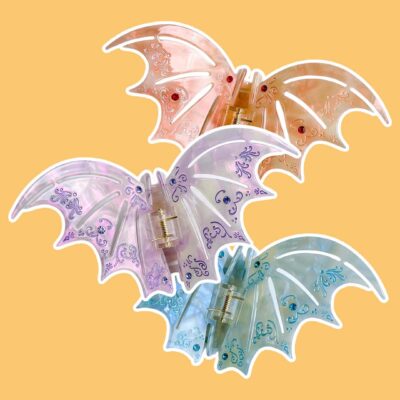 DISCOUNTED BUNDLE: Full Set of Pastel Bat Boys Claw Clips