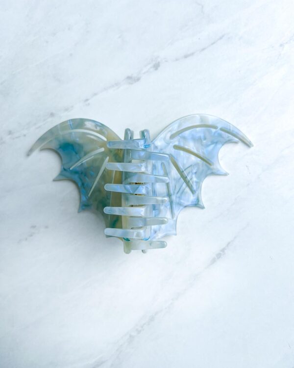 Bat Boys Claw Clip - Pastel Blue - Image 7