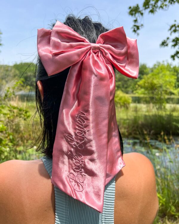 Book Lover Hair Bow Clip - Image 5