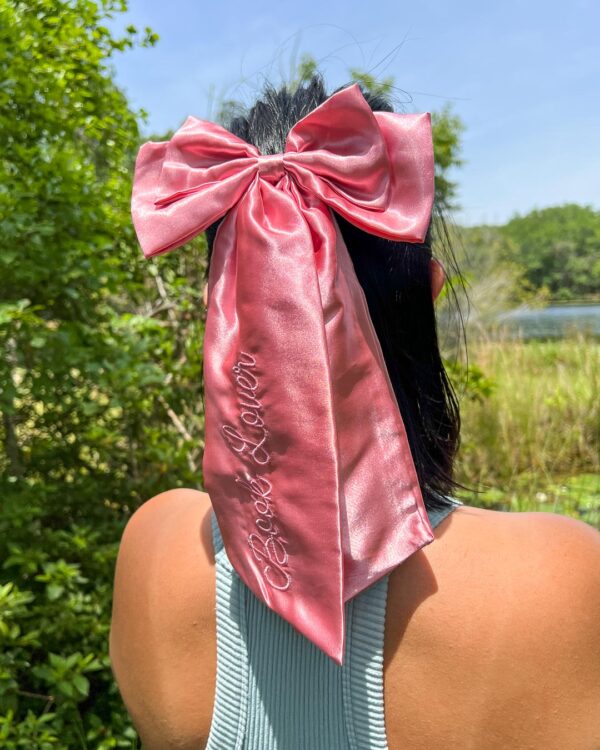 Book Lover Hair Bow Clip - Image 2