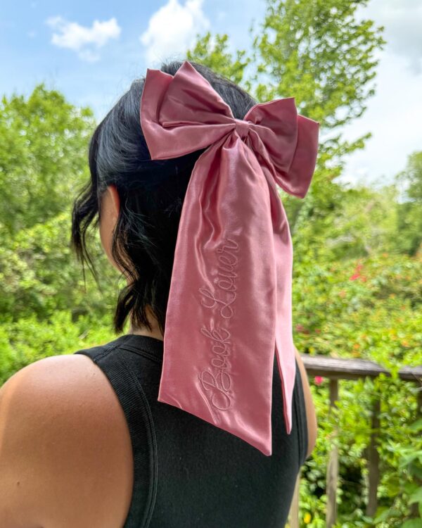 Book Lover Hair Bow Clip - Image 6