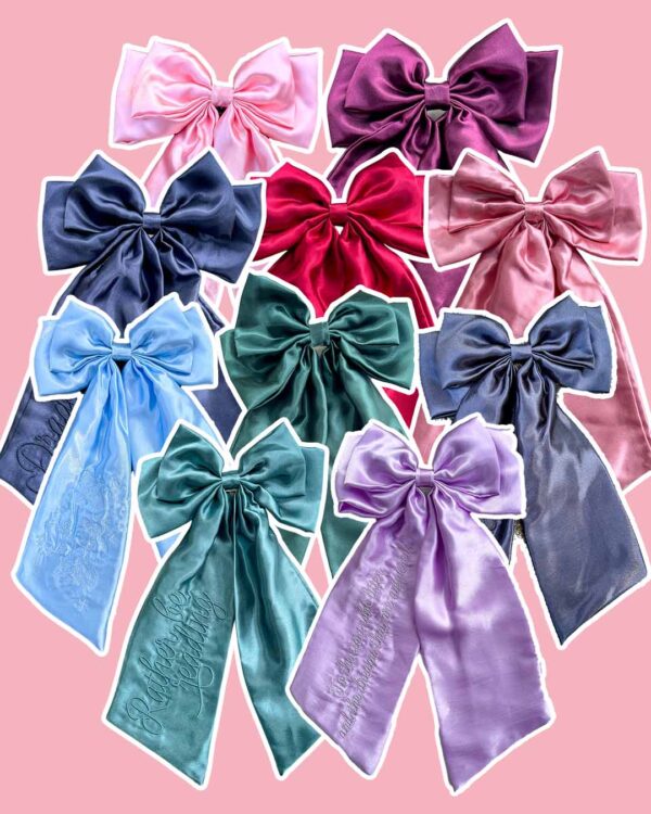 *DEFECT* Hair Bow Clips